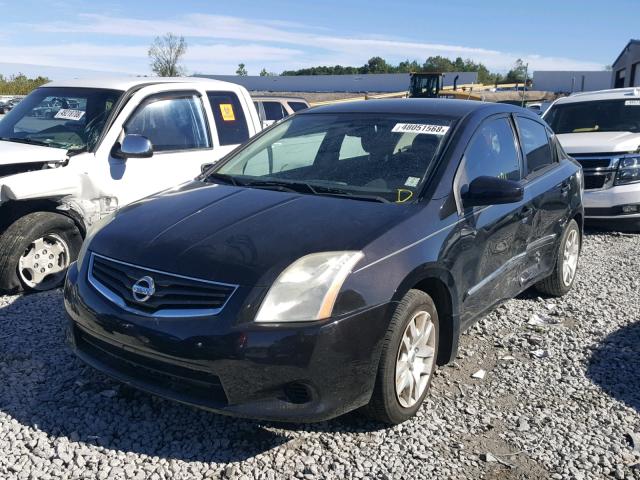 3N1AB6AP0BL662490 - 2011 NISSAN SENTRA 2.0 BLACK photo 2