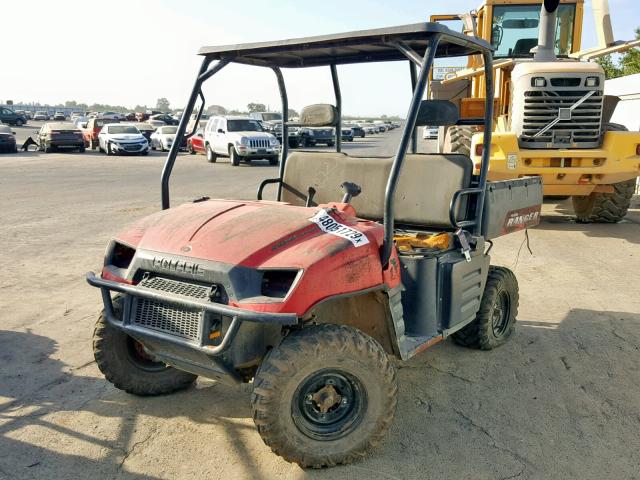 4XARH50A67D048960 - 2007 POLARIS RANGER 4X4 RED photo 2