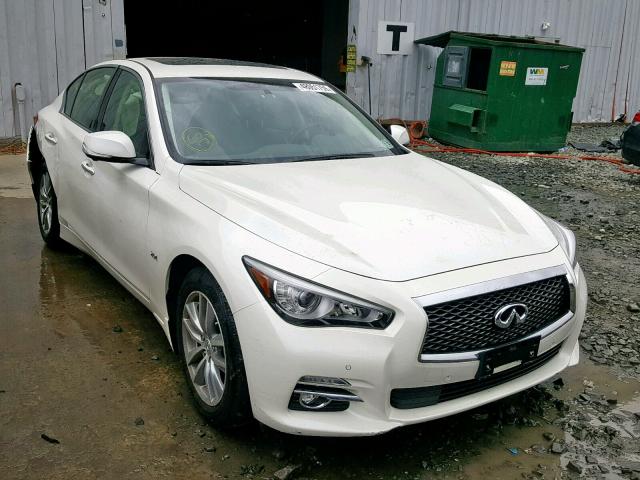 JN1CV7AR4HM682196 - 2017 INFINITI Q50 BASE WHITE photo 1