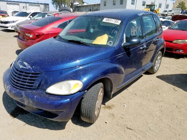 3C4FY58BX5T622640 - 2005 CHRYSLER PT CRUISER BLUE photo 2