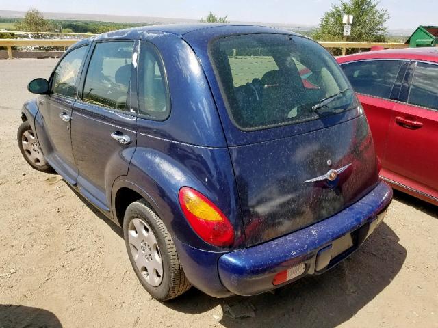 3C4FY58BX5T622640 - 2005 CHRYSLER PT CRUISER BLUE photo 3