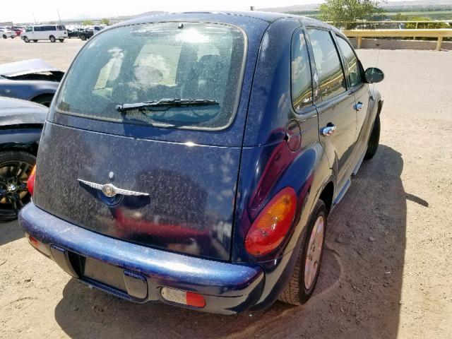 3C4FY58BX5T622640 - 2005 CHRYSLER PT CRUISER BLUE photo 4