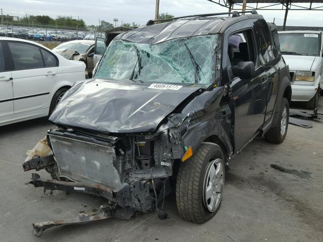 5J6YH18584L016317 - 2004 HONDA ELEMENT EX BLACK photo 2