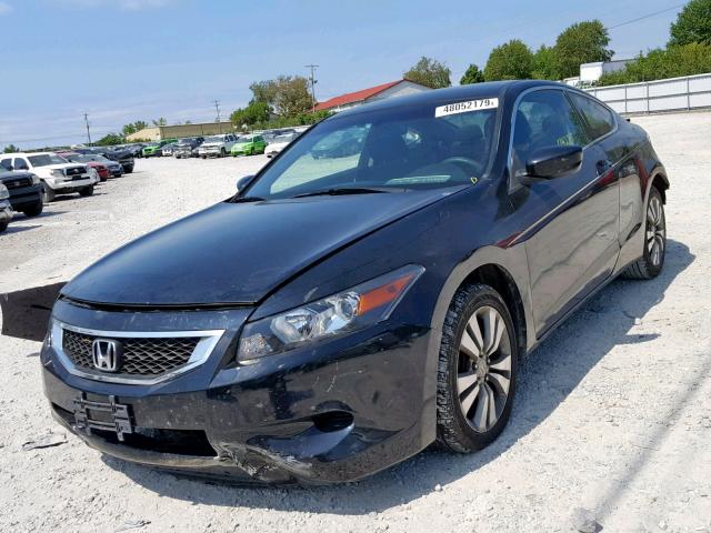 1HGCS12318A009138 - 2008 HONDA ACCORD LX- BLACK photo 2