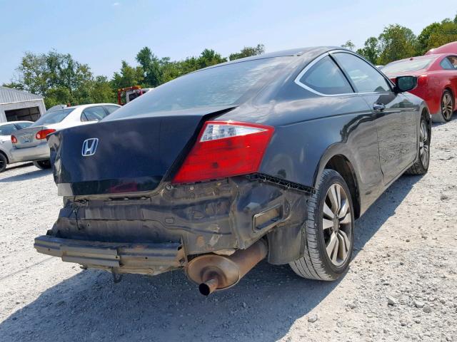 1HGCS12318A009138 - 2008 HONDA ACCORD LX- BLACK photo 4