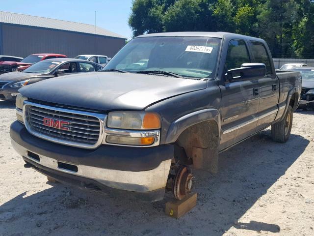 1GTHK23UX1F193120 - 2001 GMC SIERRA K25 GRAY photo 2