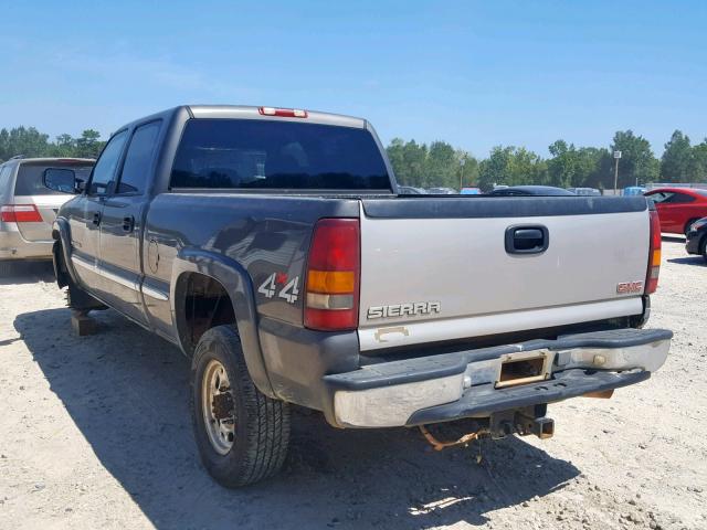 1GTHK23UX1F193120 - 2001 GMC SIERRA K25 GRAY photo 3