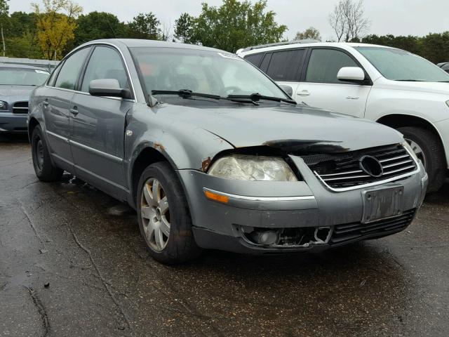 WVWTH63B22P355669 - 2002 VOLKSWAGEN PASSAT GLX GRAY photo 1