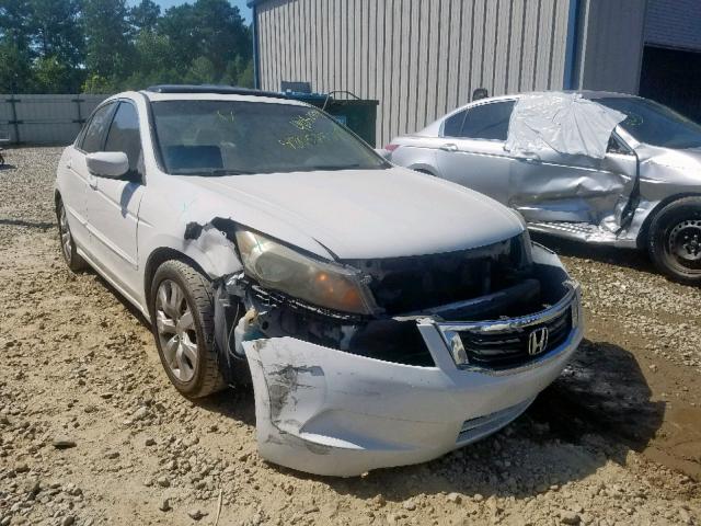 1HGCP26898A163755 - 2008 HONDA ACCORD EXL WHITE photo 1