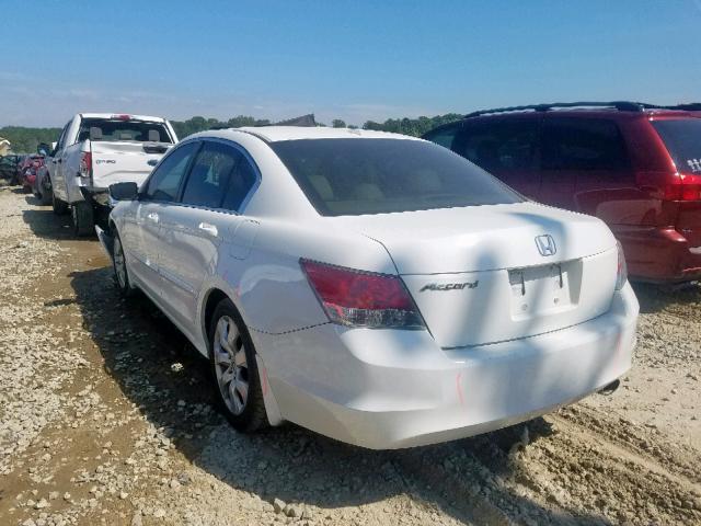 1HGCP26898A163755 - 2008 HONDA ACCORD EXL WHITE photo 3