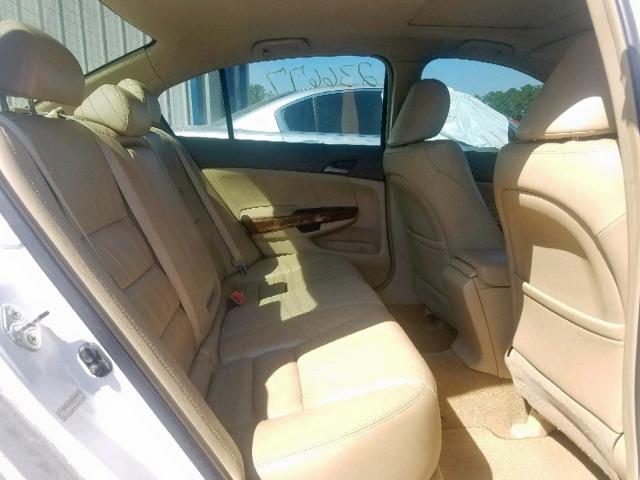 1HGCP26898A163755 - 2008 HONDA ACCORD EXL WHITE photo 6