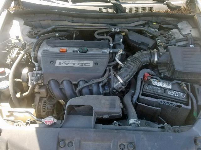 1HGCP26898A163755 - 2008 HONDA ACCORD EXL WHITE photo 7