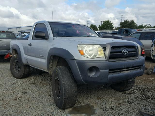 5TENX62N58Z495305 - 2008 TOYOTA TACOMA PRE SILVER photo 1