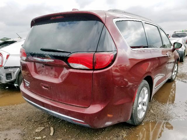 2C4RC1BGXHR820537 - 2017 CHRYSLER PACIFICA T RED photo 4