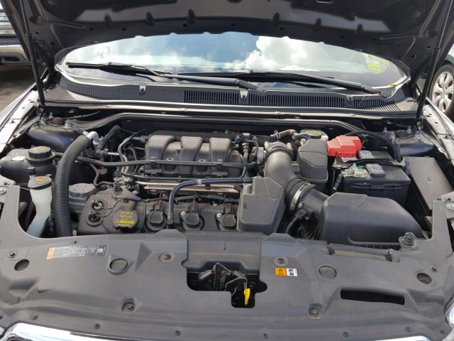 1FAHP2E8XEG110261 - 2014 FORD TAURUS SEL GRAY photo 7