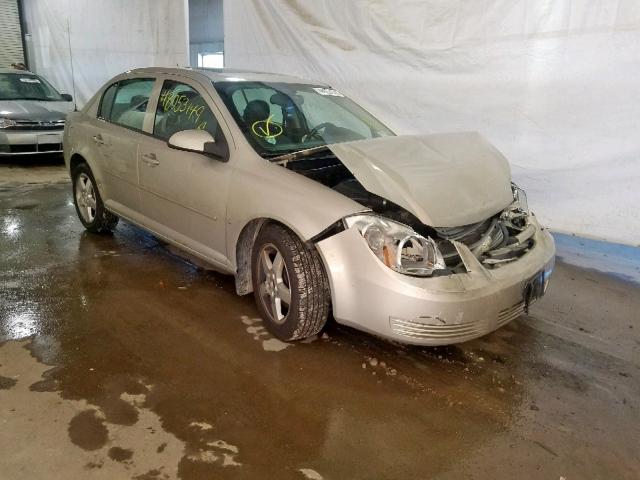 1G1AT58H297109642 - 2009 CHEVROLET COBALT LT SILVER photo 1