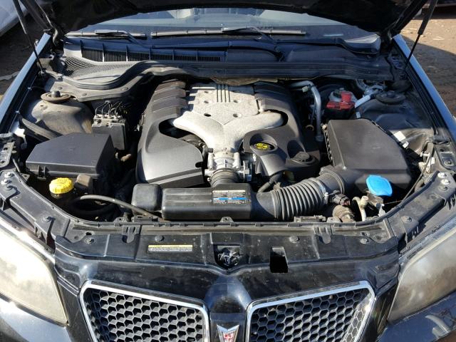 6G2ER57738L128259 - 2008 PONTIAC G8 BLACK photo 7