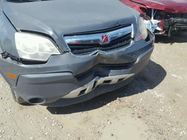 3GSCL33P98S719531 - 2008 SATURN VUE XE GRAY photo 9