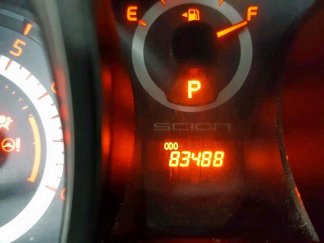 JTKJF5C71D3051383 - 2013 TOYOTA SCION TC ვერცხლისფერი ფოტო 8