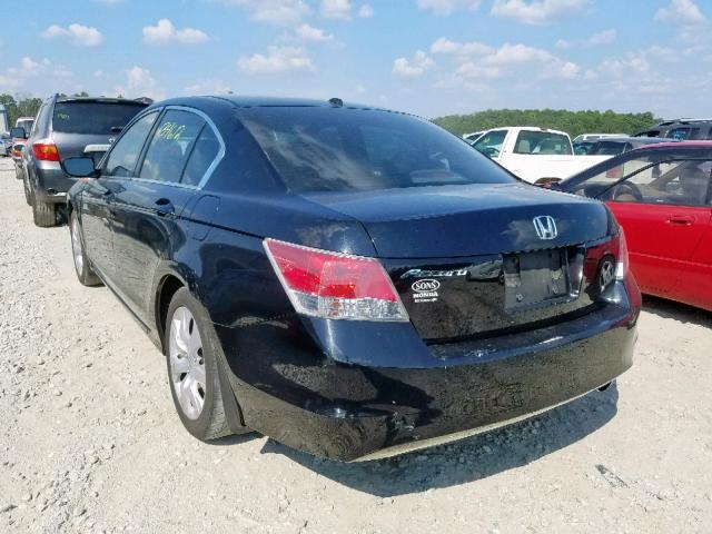 1HGCP2F88AA055777 - 2010 HONDA ACCORD EXL BLACK photo 3