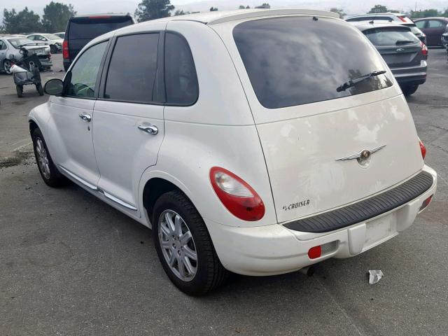 3A4GY5F94AT132283 - 2010 CHRYSLER PT CRUISER WHITE photo 3