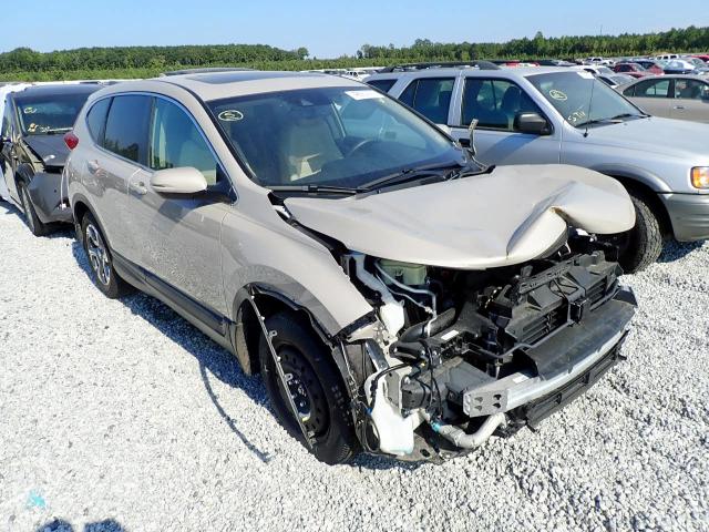 5J6RW2H85JL005832 - 2018 HONDA CR-V EXL GOLD photo 1