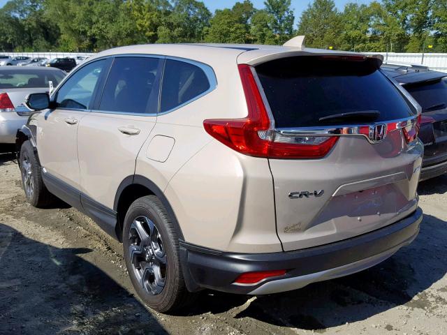 5J6RW2H85JL005832 - 2018 HONDA CR-V EXL GOLD photo 3