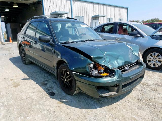 JF1GG65544H819155 - 2004 SUBARU IMPREZA TS GREEN photo 1