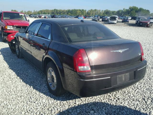 2C3AA53GX5H502299 - 2005 CHRYSLER 300 TOURIN MAROON photo 3