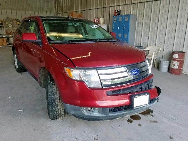 2FMDK49C57BA76785 - 2007 FORD EDGE SEL P RED photo 1