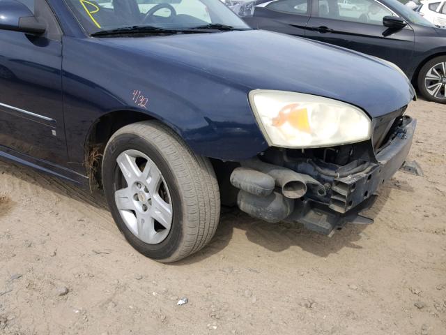 1G1ZT618X6F163954 - 2006 CHEVROLET MALIBU MAX ლურჯი ფოტო 9