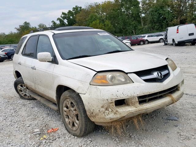 2HNYD18676H546993 - 2006 ACURA MDX TOURIN WHITE photo 1