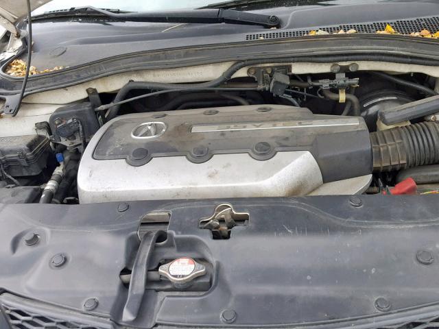 2HNYD18676H546993 - 2006 ACURA MDX TOURIN WHITE photo 7