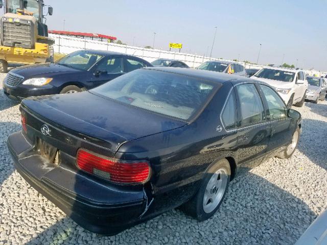 1G1BL52P4TR178204 - 1996 CHEVROLET CAPRICE BLACK photo 4