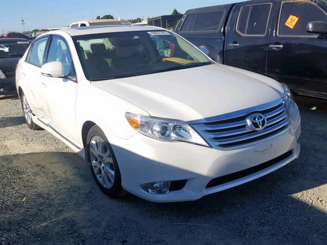 4T1BK3DB7CU461169 - 2012 TOYOTA AVALON BAS WHITE photo 1