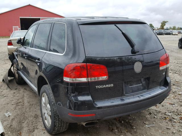 WVGCM67L25D061365 - 2005 VOLKSWAGEN TOUAREG 4. BLACK photo 3