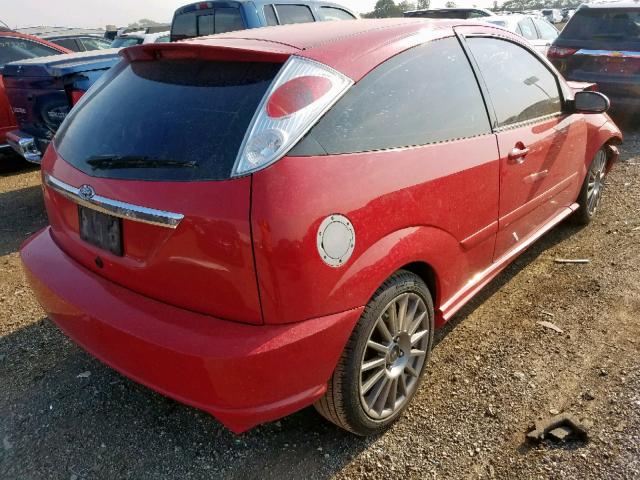3FAHP39512R199731 - 2002 FORD FOCUS SVT RED photo 4