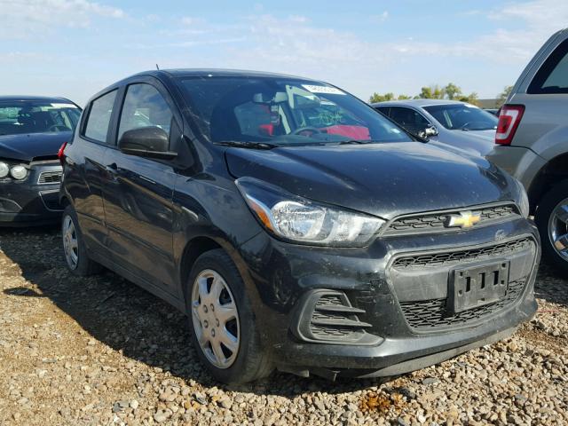 KL8CB6SA9GC607726 - 2016 CHEVROLET SPARK LS BLACK photo 1