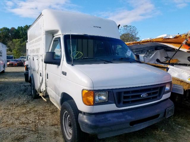 1FDXE45PX7DA08392 - 2007 FORD ECONOLINE WHITE photo 1