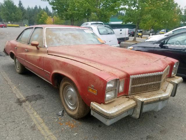 4D29C7Z102502 - 1977 BUICK CENTURY RED photo 1