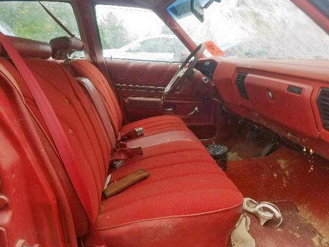 4D29C7Z102502 - 1977 BUICK CENTURY RED photo 5