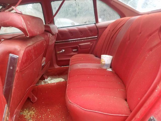 4D29C7Z102502 - 1977 BUICK CENTURY RED photo 6