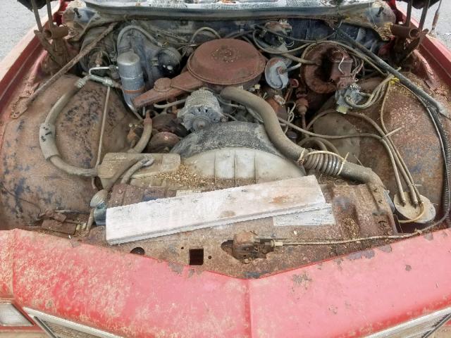 4D29C7Z102502 - 1977 BUICK CENTURY RED photo 7