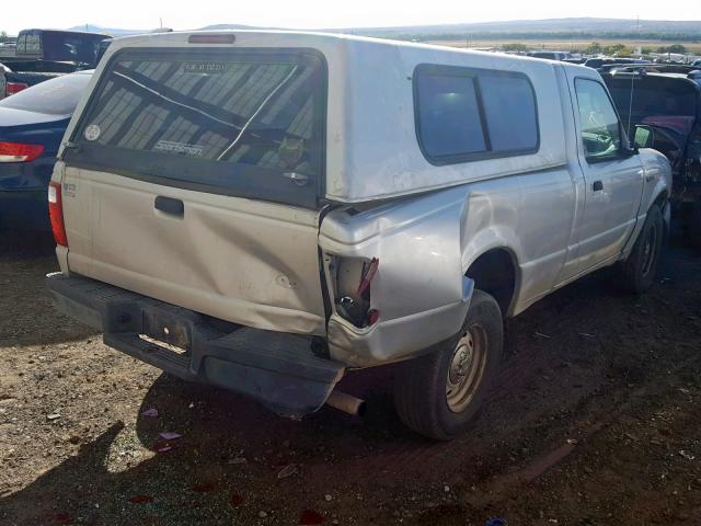 1FTYR10D35PA05337 - 2005 FORD RANGER SILVER photo 4