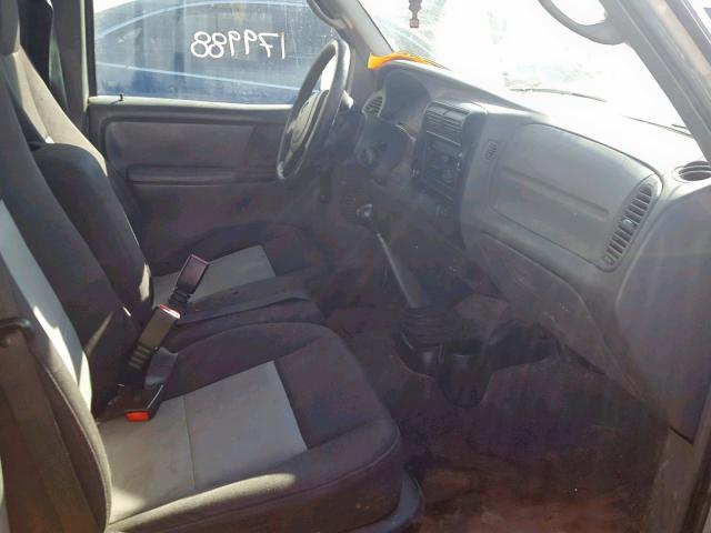 1FTYR10D35PA05337 - 2005 FORD RANGER SILVER photo 5