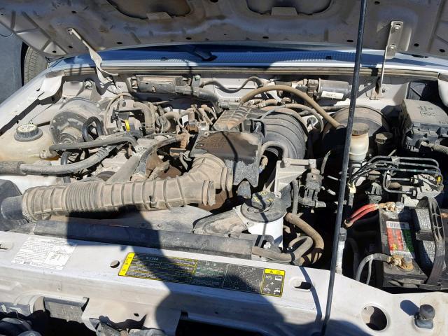 1FTYR10D35PA05337 - 2005 FORD RANGER SILVER photo 7