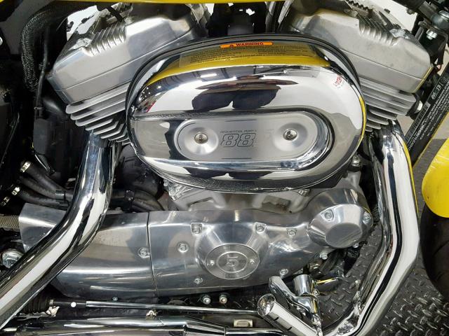 1HD4CR21XJC420432 - 2018 HARLEY-DAVIDSON XL883 SUPE YELLOW photo 5