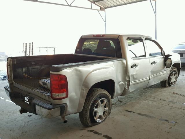 2GTEC13J771522923 - 2007 GMC NEW SIERRA GRAY photo 4