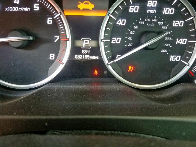 19UUB2F54GA001555 - 2016 ACURA TLX TECH BLACK photo 8