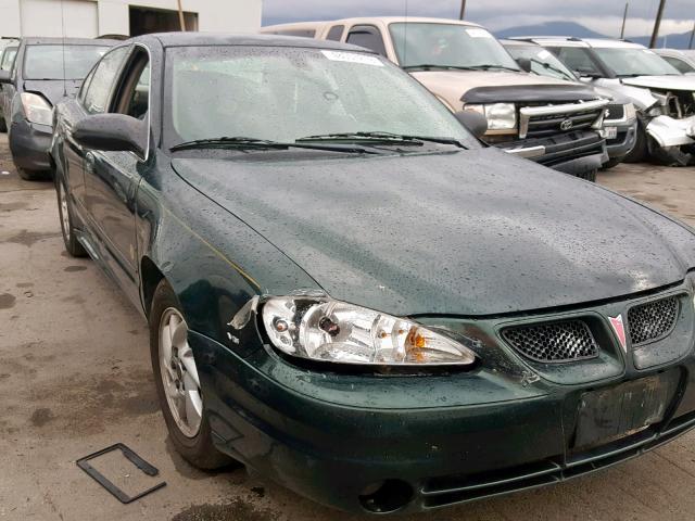 1G2NF52E73M602390 - 2003 PONTIAC GRAND AM S GREEN photo 1
